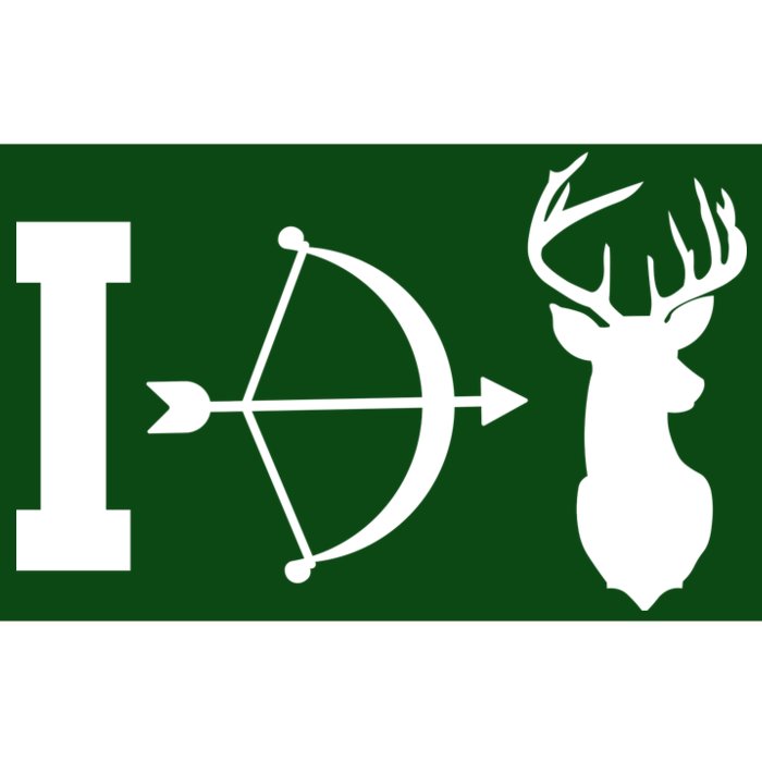 I Hunt Deer Bumper Sticker