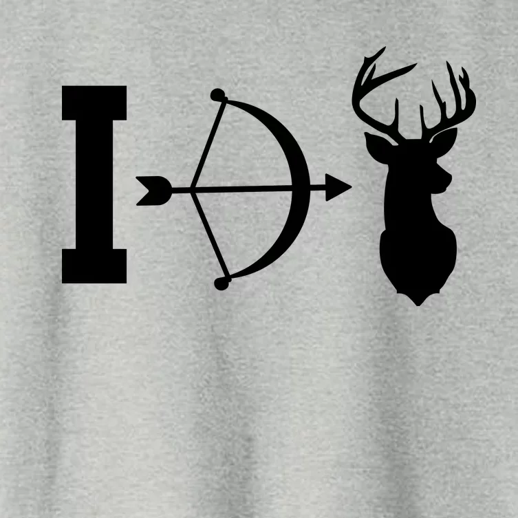 I Hunt Deer Women's Crop Top Tee