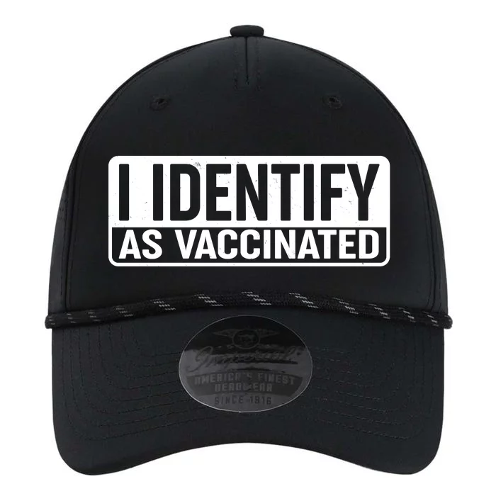 I Identify As Vaccinated Performance The Dyno Cap