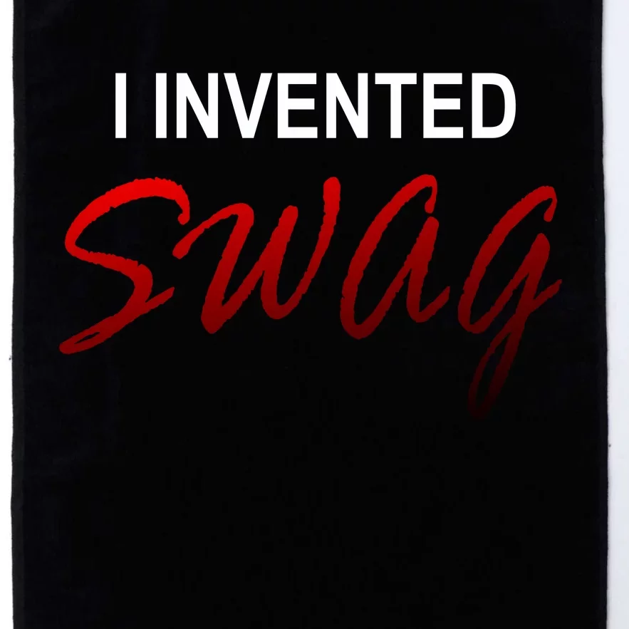 I Invented Swag Platinum Collection Golf Towel