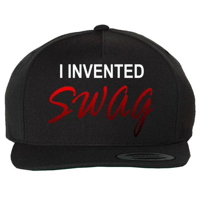 I Invented Swag Wool Snapback Cap