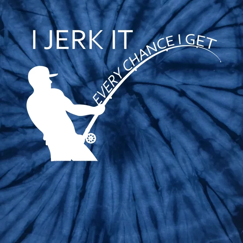 I Jerk It Funny Fishing Pole T-Shirt