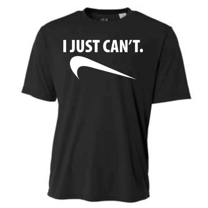 I Just Can't Funny Parody Cooling Performance Crew T-Shirt