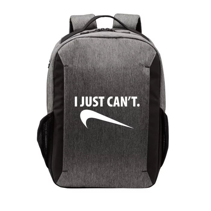 I Just Can't Funny Parody Vector Backpack