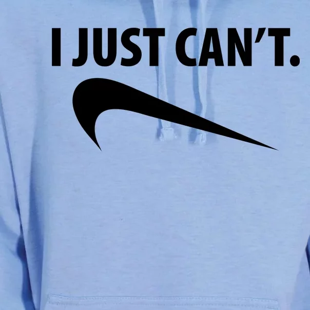 I Just Can't Funny Parody Unisex Surf Hoodie