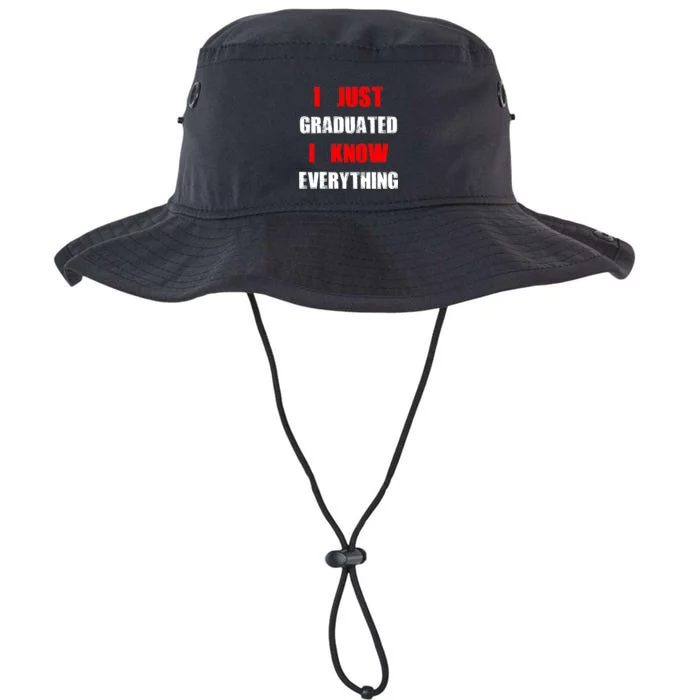 I Just Graduated I Know Everything Graduation Legacy Cool Fit Booney Bucket Hat