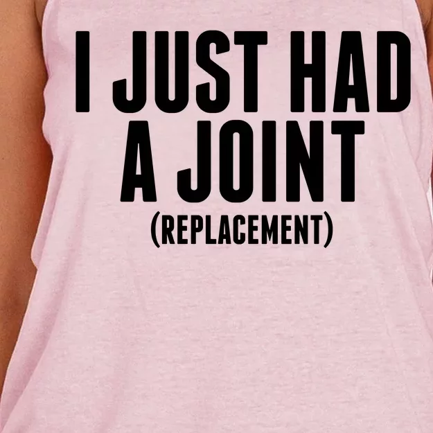 I Just Had A Joint Replacement Women's Knotted Racerback Tank