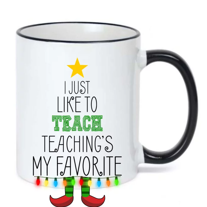 I Just Like To Teach, Teachings My Favorite Black Color Changing Mug