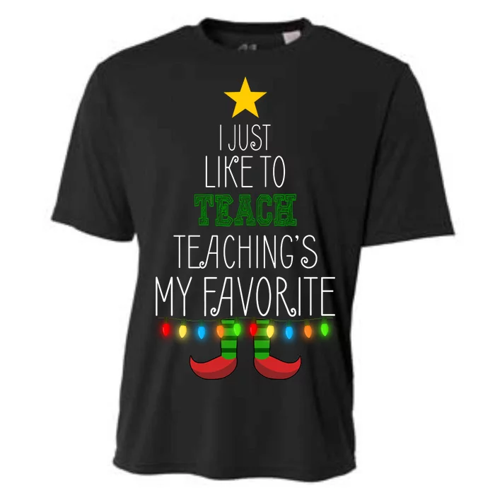 I Just Like To Teach, Teachings My Favorite Cooling Performance Crew T-Shirt