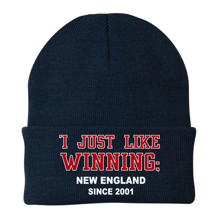 I Just Like Winning New England Knit Cap Winter Beanie