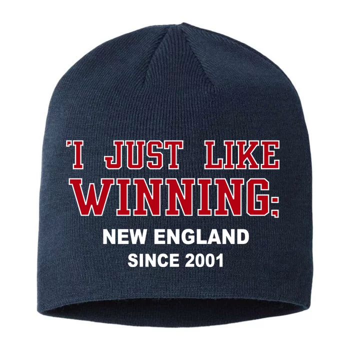 I Just Like Winning New England 8 1/2in Sustainable Knit Beanie