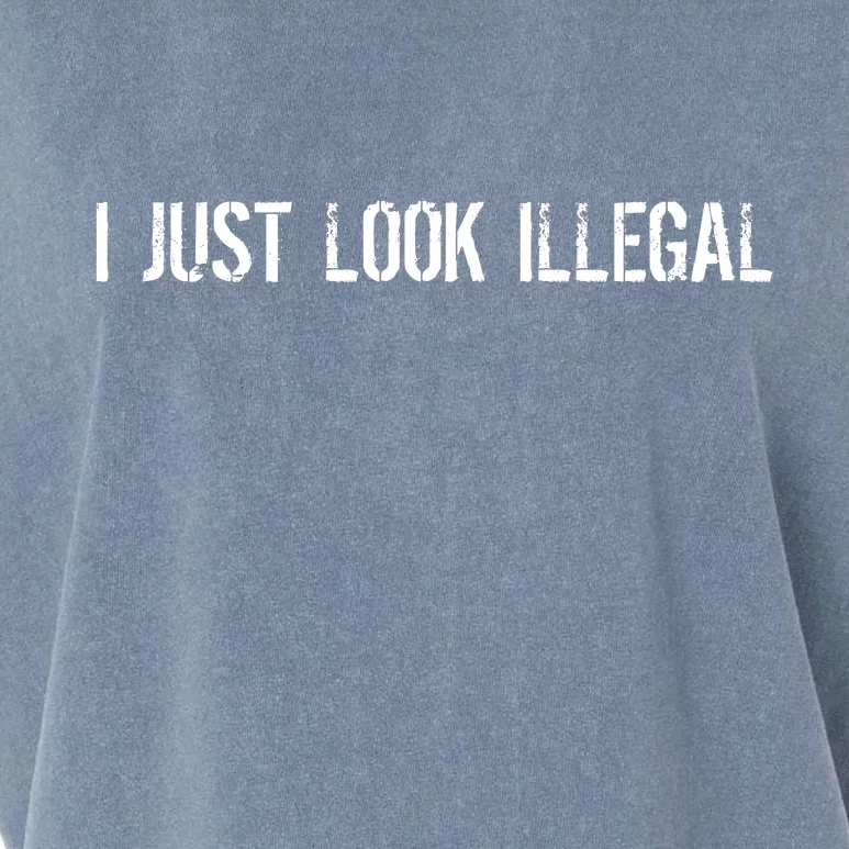 I Just Look Illegal Garment-Dyed Women's Muscle Tee