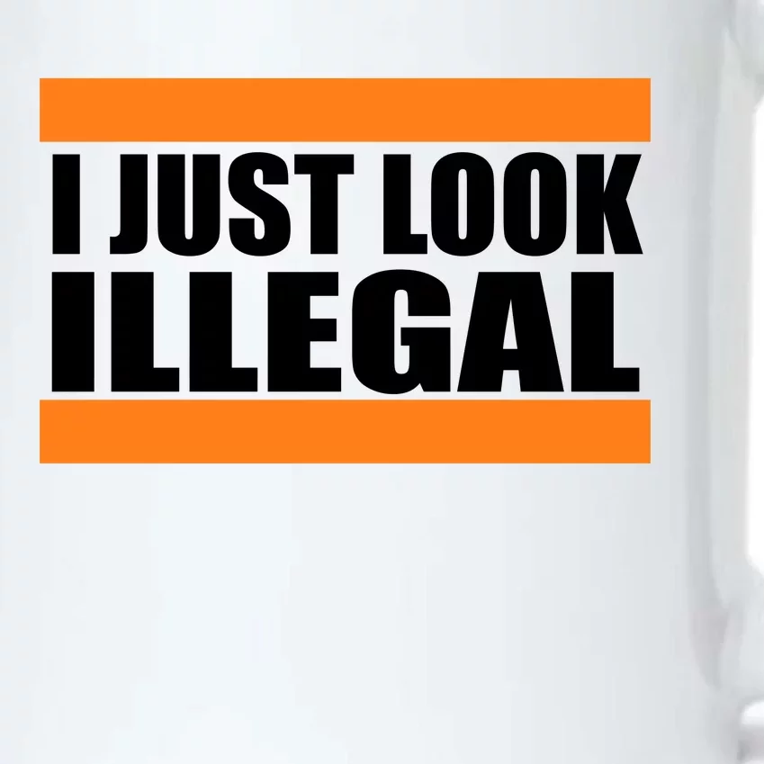 I Just Look Illegal Box Black Color Changing Mug