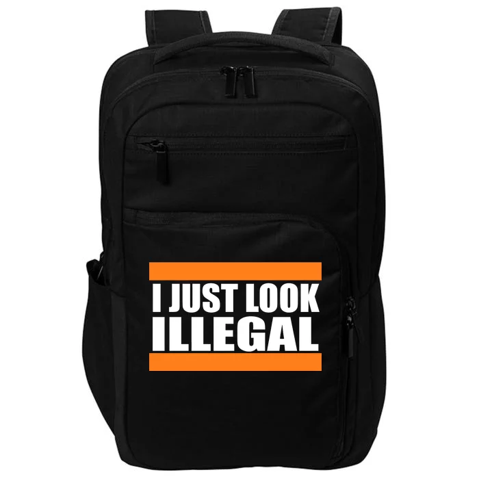 I Just Look Illegal Box Impact Tech Backpack