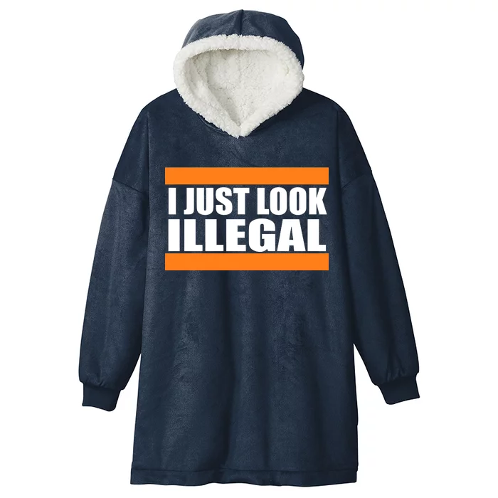 I Just Look Illegal Box Hooded Wearable Blanket