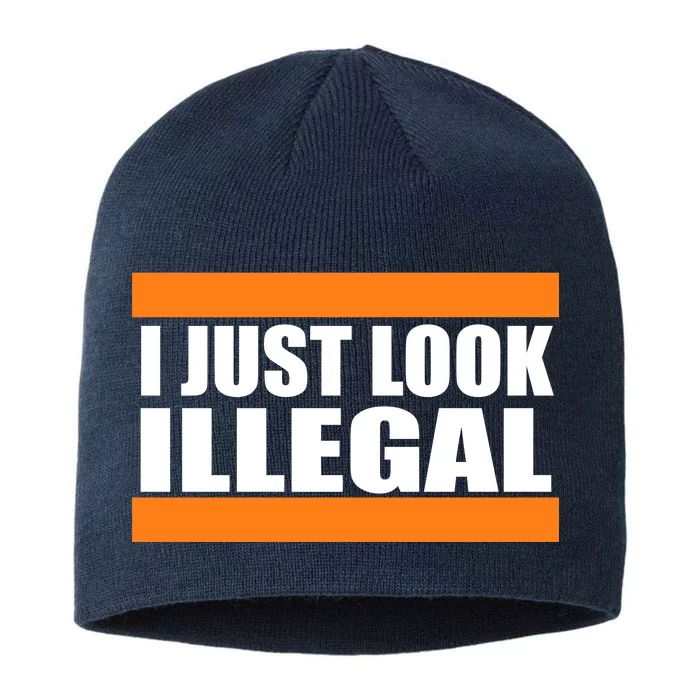 I Just Look Illegal Box 8 1/2in Sustainable Knit Beanie