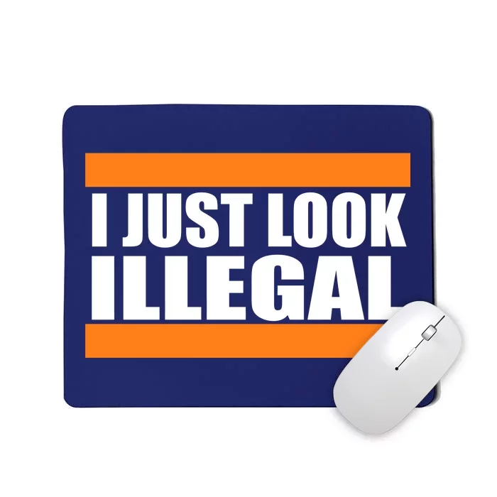 I Just Look Illegal Box Mousepad