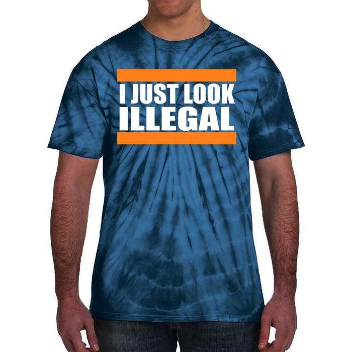 I Just Look Illegal Box Tie-Dye T-Shirt