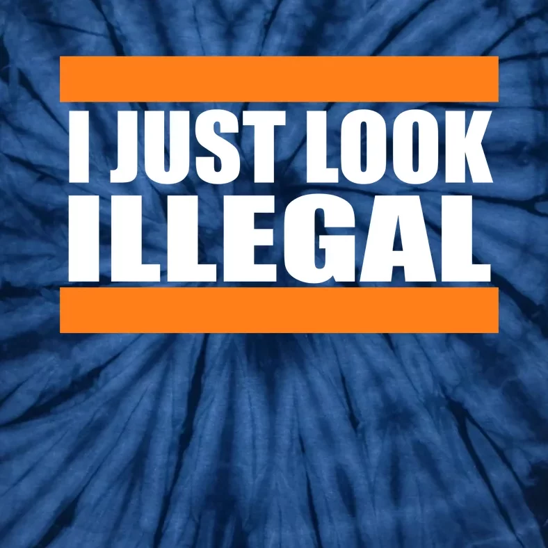 I Just Look Illegal Box Tie-Dye T-Shirt