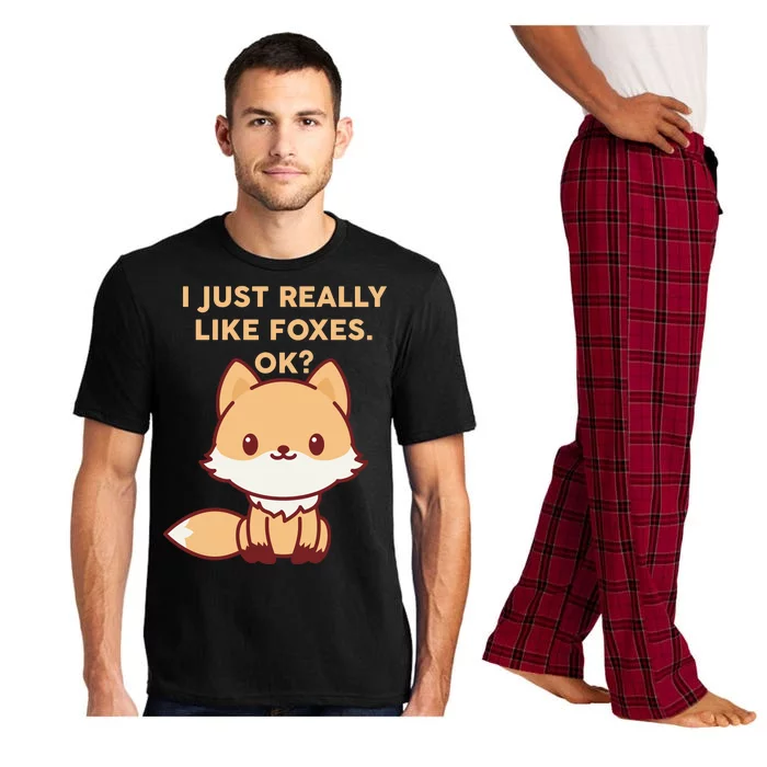 I Just Really Like Foxes OK Pajama Set