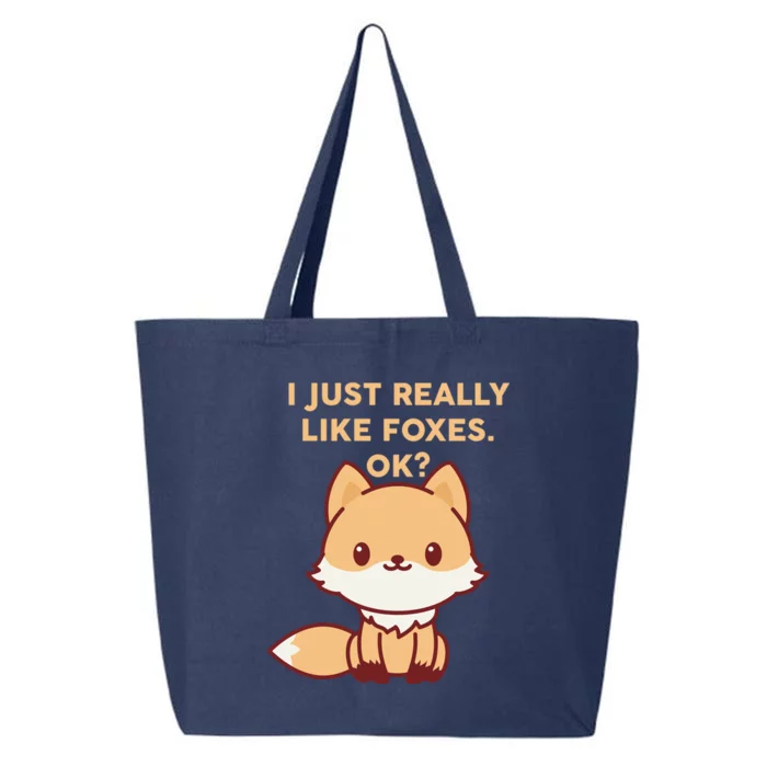 I Just Really Like Foxes OK 25L Jumbo Tote