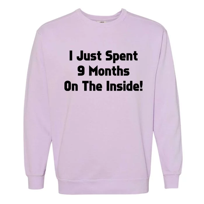 I Just Spent 9 Months on the Inside Garment-Dyed Sweatshirt