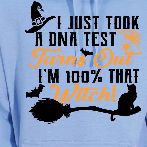 I Just Took A DNA Test Turns Out I'm 100 Percent That Witch Unisex Surf Hoodie