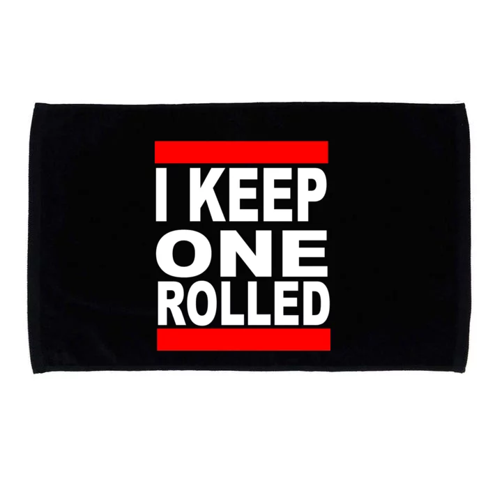 I Keep One Rolled Microfiber Hand Towel