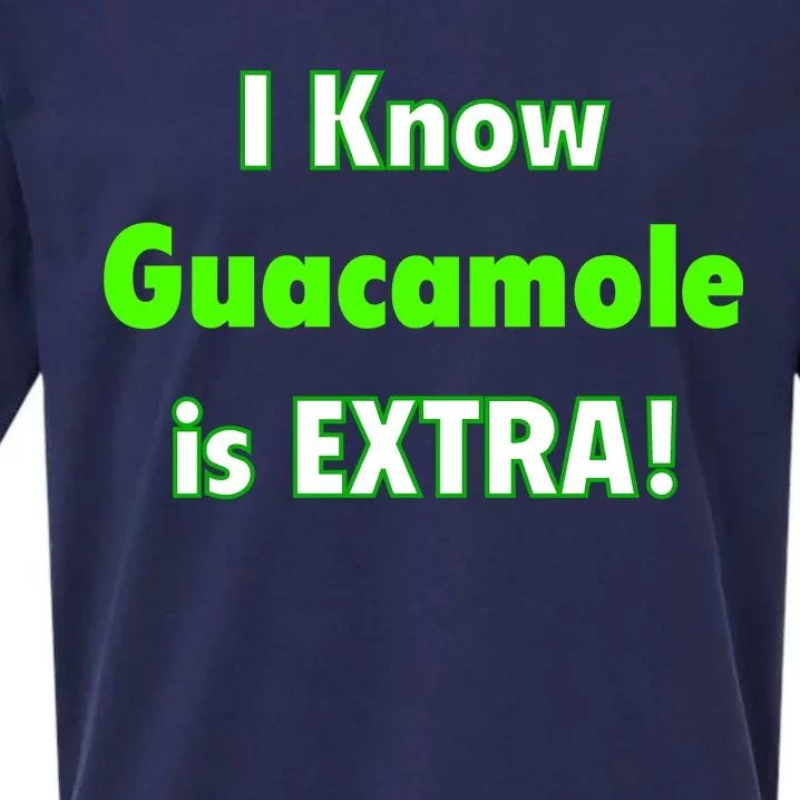 I Know Guacamole Is Extra! Sueded Cloud Jersey T-Shirt