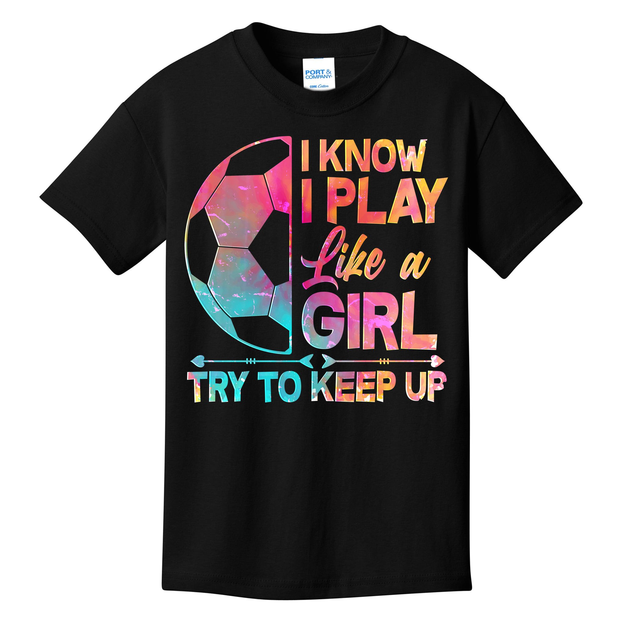 play like a girl t shirt