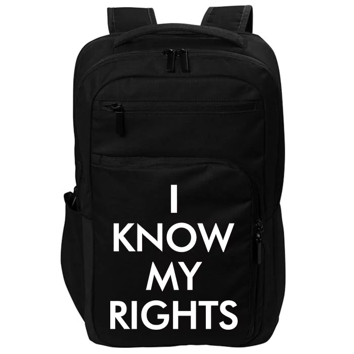 I Know My Rights Protest Impact Tech Backpack