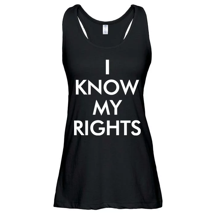 I Know My Rights Protest Ladies Essential Flowy Tank