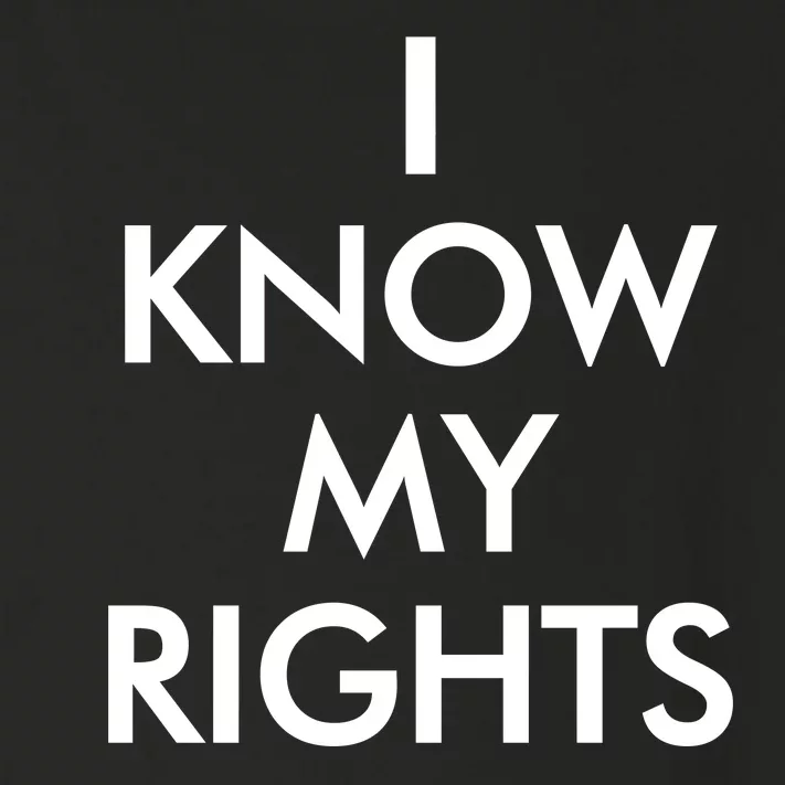 I Know My Rights Protest Toddler Long Sleeve Shirt