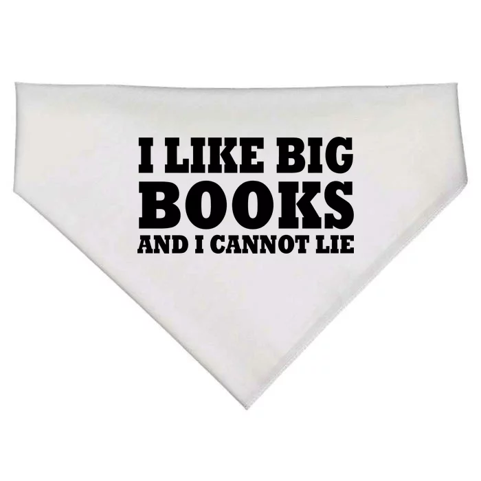 I Like Big Books And I Cannot Lie USA-Made Doggie Bandana