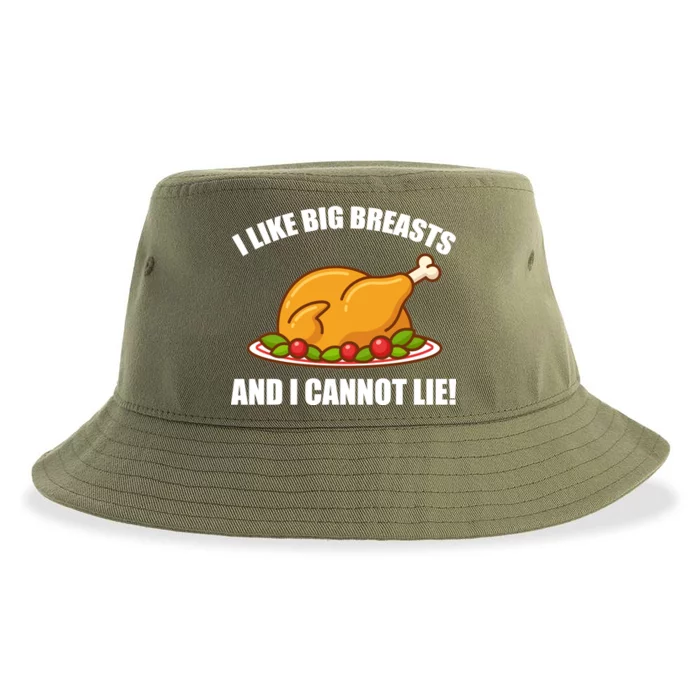 I like Big Breasts And I Cannot Lie Sustainable Bucket Hat