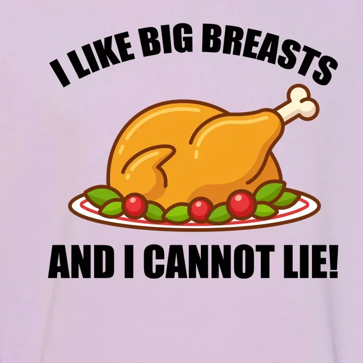 I like Big Breasts And I Cannot Lie Garment-Dyed Sweatshirt