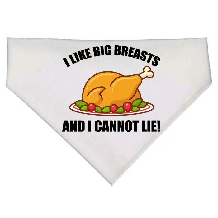 I like Big Breasts And I Cannot Lie USA-Made Doggie Bandana