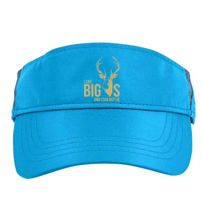 I Like Big Bucks and I Cannot Lie Adult Drive Performance Visor