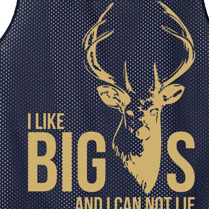 I Like Big Bucks and I Cannot Lie Mesh Reversible Basketball Jersey Tank