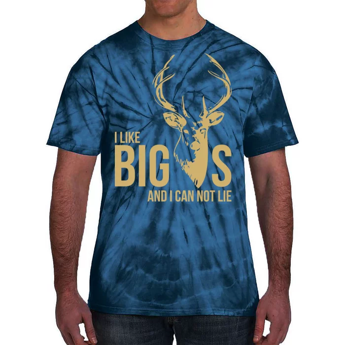 I Like Big Bucks and I Cannot Lie Tie-Dye T-Shirt