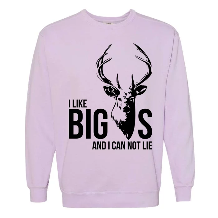 I Like Big Bucks and I Cannot Lie Garment-Dyed Sweatshirt