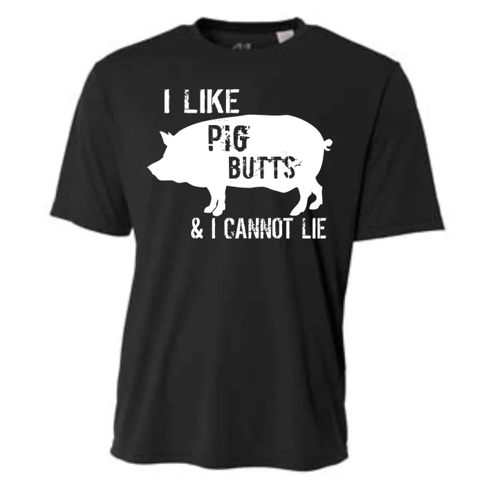 I Like Pig Butts & I Cannot Lie Cooling Performance Crew T-Shirt