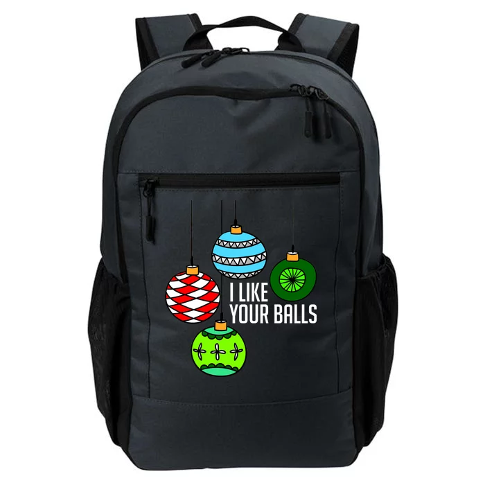 I Like Your Balls Funny Christmas Daily Commute Backpack