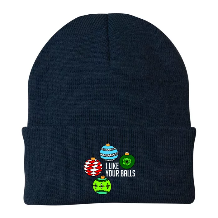 I Like Your Balls Funny Christmas Knit Cap Winter Beanie