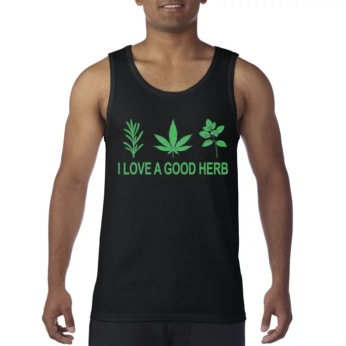 I Love A Good Herb Tank Top