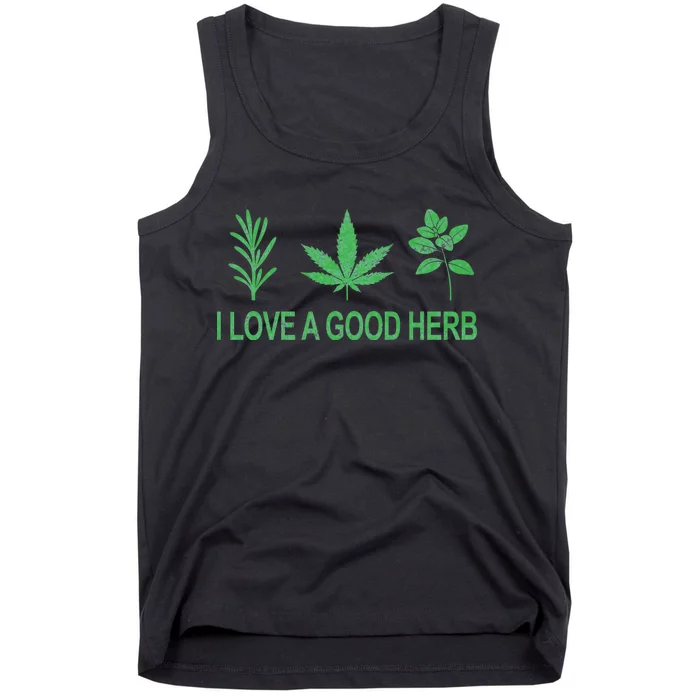 I Love A Good Herb Tank Top