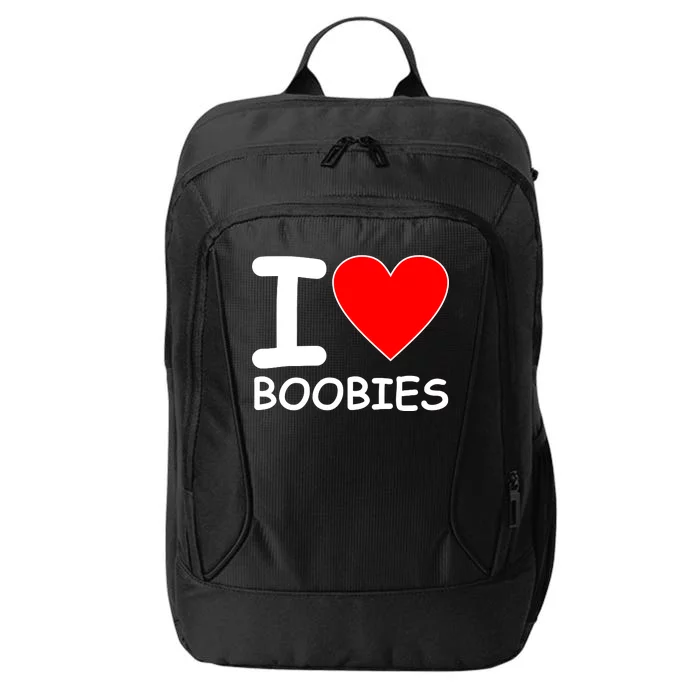 I Love Boobies City Backpack