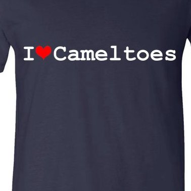 I Love Camel Toes V-Neck T-Shirt