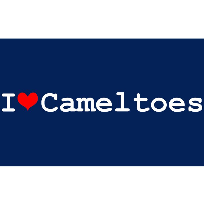 I Love Camel Toes Bumper Sticker