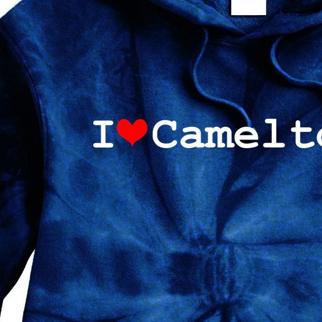 I Love Camel Toes Tie Dye Hoodie